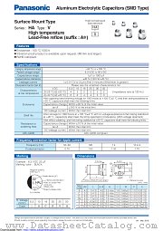EEEHA1C220AR datasheet pdf Panasonic