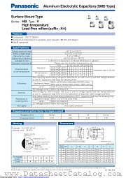 EEEHB1H2R2AR datasheet pdf Panasonic
