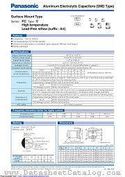 EEEFC1V220AV datasheet pdf Panasonic