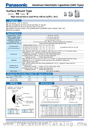 EEEFK0J102AV datasheet pdf Panasonic