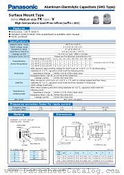 EEEFK1E152AV datasheet pdf Panasonic