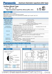 EEEFP1E151AV datasheet pdf Panasonic