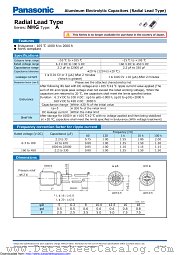 ECA2VHG470E datasheet pdf Panasonic