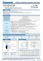 EEEFT1E101AV datasheet pdf Panasonic