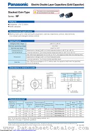 EECF5R5U155U datasheet pdf Panasonic