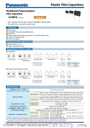 ECWFE2J225QD datasheet pdf Panasonic