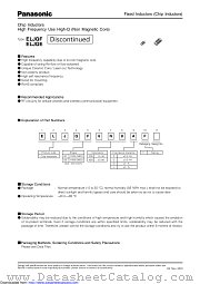 ELJQF11NJF datasheet pdf Panasonic