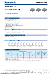 ETQP5LR50XFA datasheet pdf Panasonic