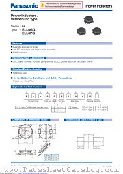 ELL6PG220M datasheet pdf Panasonic