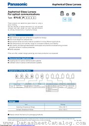 EYLGUFB508A datasheet pdf Panasonic