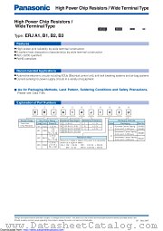 ERJA1AF161U datasheet pdf Panasonic