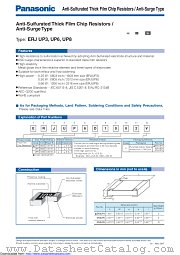ERJUP6J121V datasheet pdf Panasonic