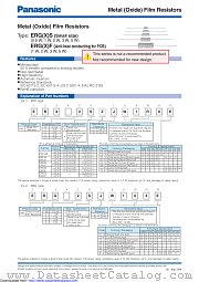 ERG1SJ360E datasheet pdf Panasonic