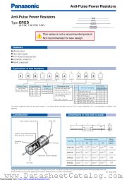 ERG2DG154V datasheet pdf Panasonic