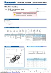 ERX12LJ39MP datasheet pdf Panasonic