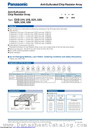 EXBU38132JV datasheet pdf Panasonic