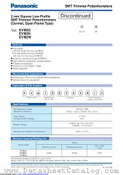 EVM2WSX80Bxx datasheet pdf Panasonic