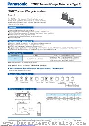 ERZC32EK681Y datasheet pdf Panasonic