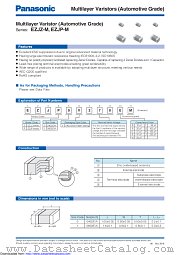 EZJP0V420WM datasheet pdf Panasonic
