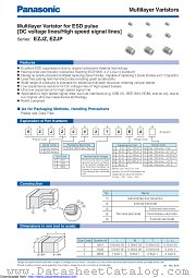 EZJZ1V270EA datasheet pdf Panasonic