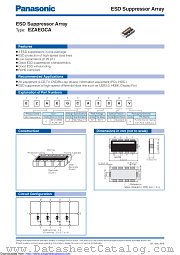 EZAEGCA50AV datasheet pdf Panasonic
