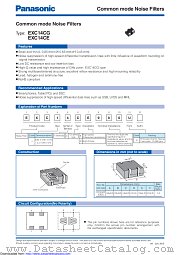 EXC14CE650U datasheet pdf Panasonic