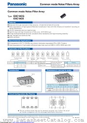 EXC18CE900U datasheet pdf Panasonic