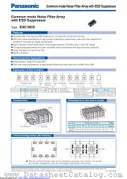 EXC18CS900U datasheet pdf Panasonic