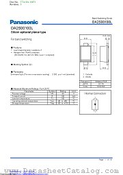 DA2S00100L datasheet pdf Panasonic