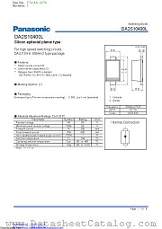 DA2S10400L datasheet pdf Panasonic