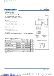 DA3J102D0L datasheet pdf Panasonic