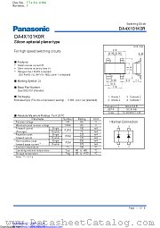 DA4X101K0R datasheet pdf Panasonic