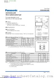 DD5X062J0R datasheet pdf Panasonic