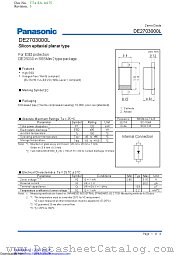 DE2703000L datasheet pdf Panasonic