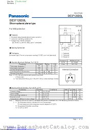 DE37120D0L datasheet pdf Panasonic