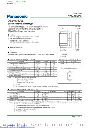 DZ2407500L datasheet pdf Panasonic