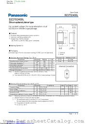 DZ2702400L datasheet pdf Panasonic