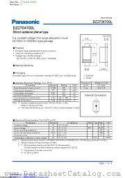 DZ2704700L datasheet pdf Panasonic