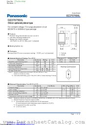 DZ2707500L datasheet pdf Panasonic