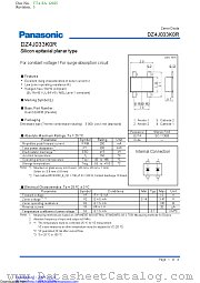 DZ4J033K0R datasheet pdf Panasonic
