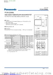 FC8V22090L datasheet pdf Panasonic