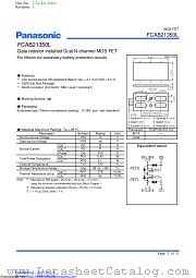 FCAB21350L datasheet pdf Panasonic