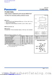 FCAB21500L datasheet pdf Panasonic