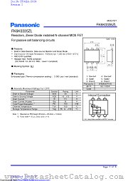 FK6K0335ZL datasheet pdf Panasonic
