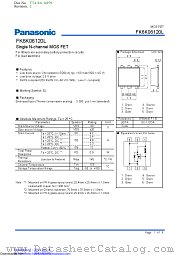 FK6K06120L datasheet pdf Panasonic