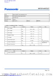 MIP2P4HMTSCF datasheet pdf Panasonic