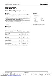 MIP4140MDSLJ datasheet pdf Panasonic