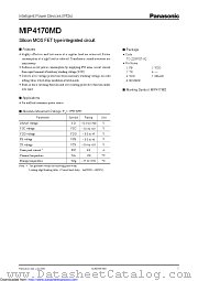 MIP4170MDSLJ datasheet pdf Panasonic