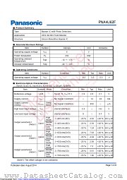 PNA4U62F datasheet pdf Panasonic
