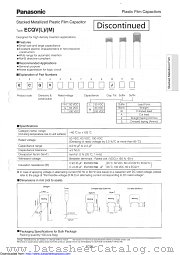 ECQV1H105JL3 datasheet pdf Panasonic